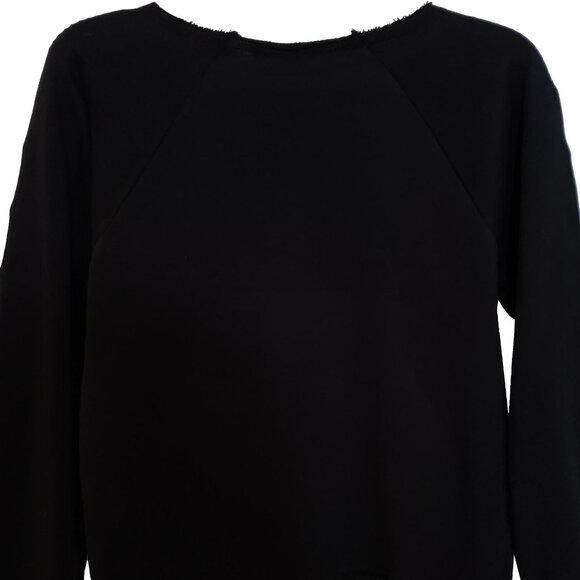 Dragonflies Embellished Girl's Black Sweatshirt - Picture 5 of 5